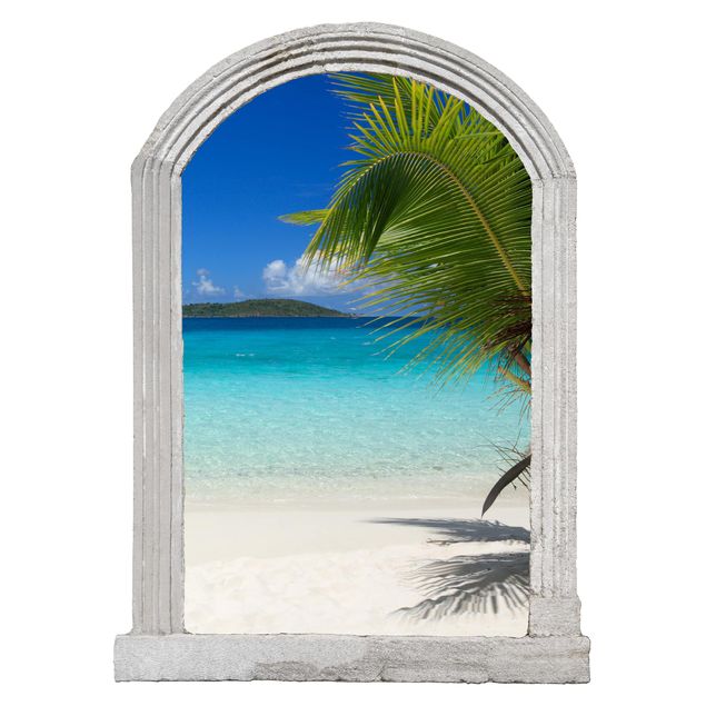 Wall stickers island Stone Arch Perfect Maledives