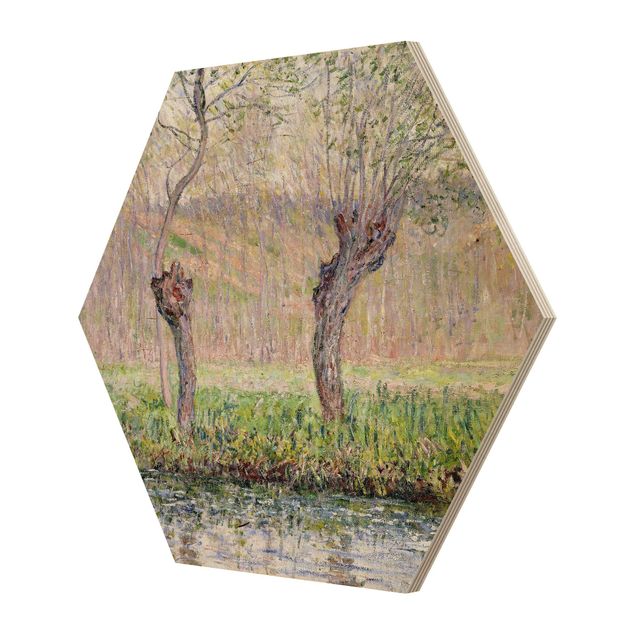 Prints Claude Monet - Willow Trees Spring