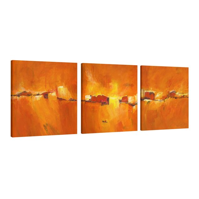 Abstract art prints Mysterious Landscape