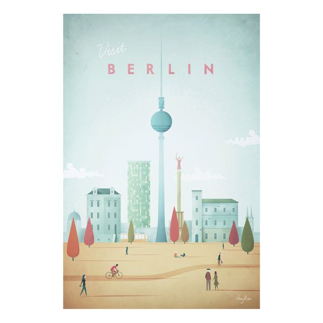 Prints Berlin Travel Poster - Berlin