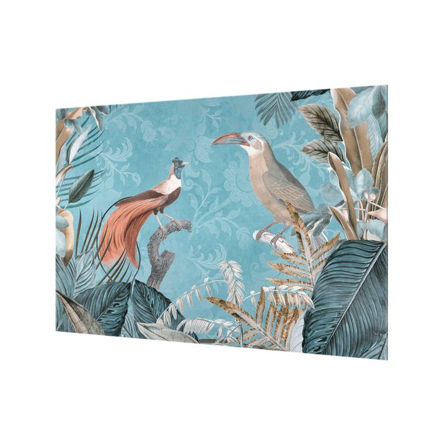 Andrea Haase Vintage Collage - Birds Of Paradise