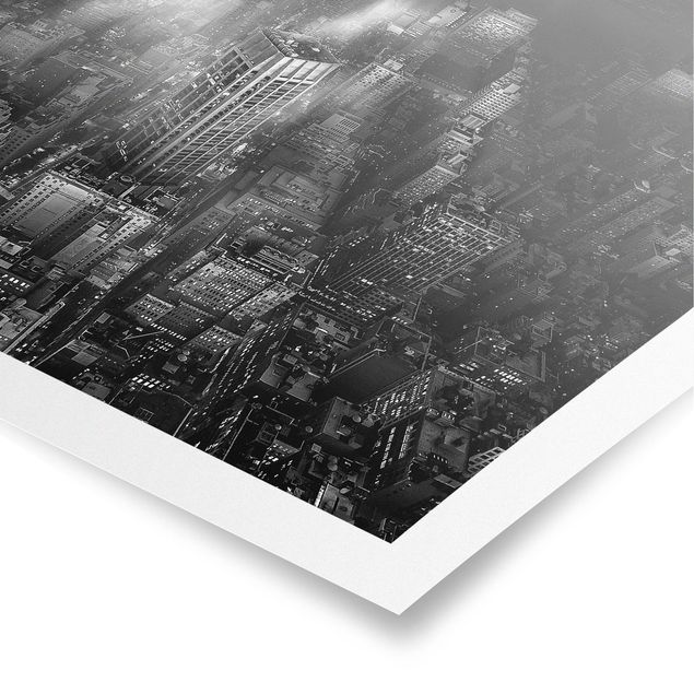 Architectural prints Sunlight Over New York City