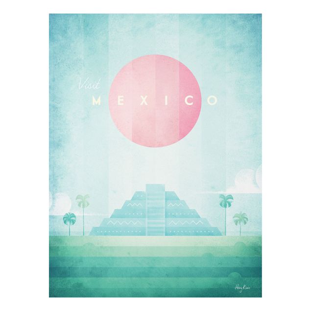 Prints landscape Travel Poster - Mexico