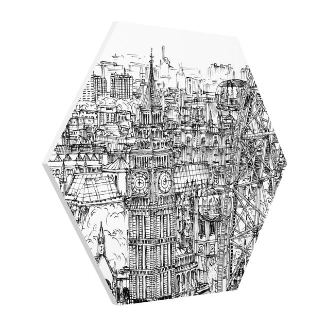 Architectural prints City Study - London Eye