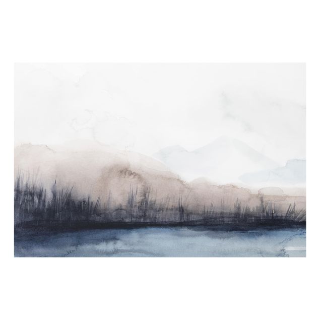 Glass Splashback - Lakeside With Mountains II - Landscape 2:3