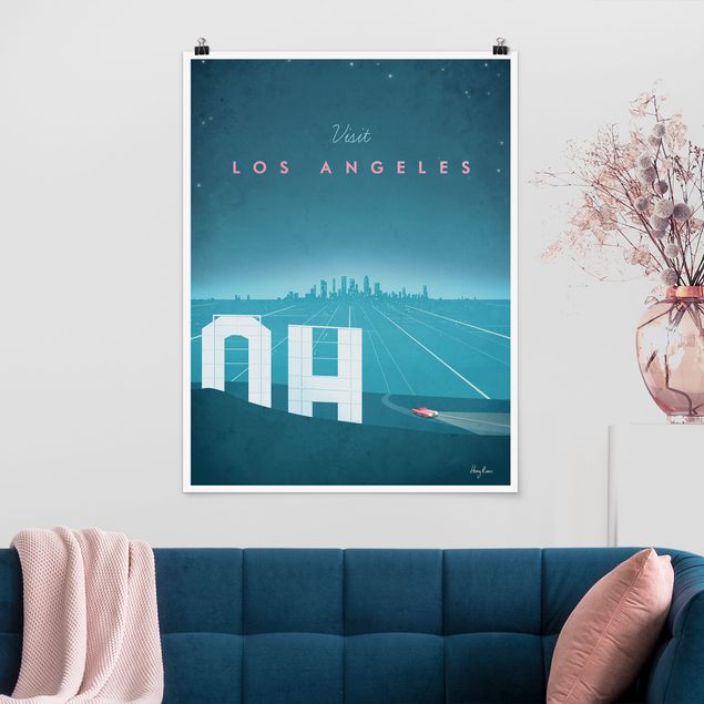 Kitchen Travel Poster - Los Angeles