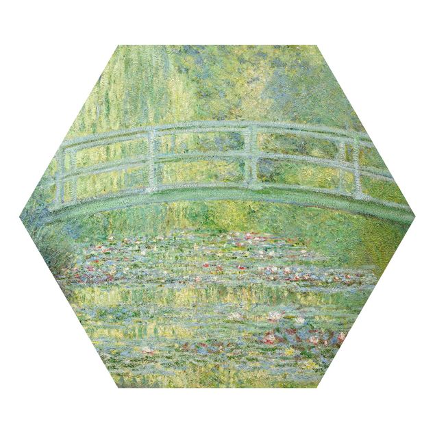 Art posters Claude Monet - Japanese Bridge
