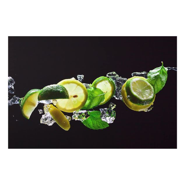 Glass Splashback - Mojito ingredients - Landscape 2:3