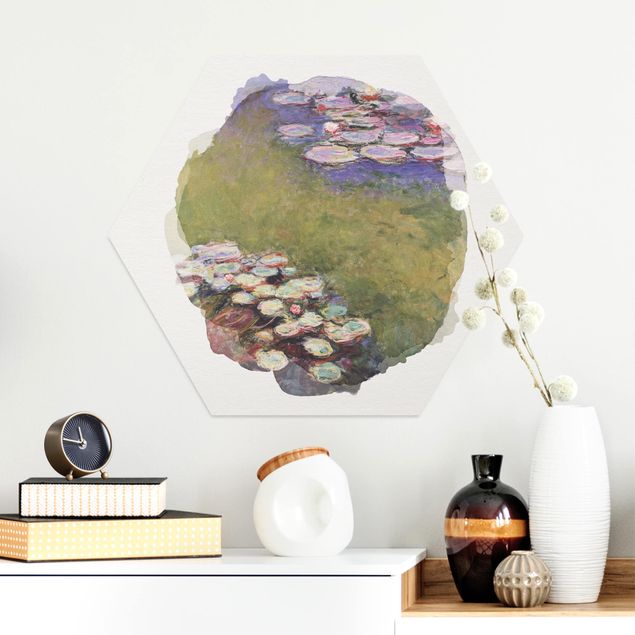 Kitchen WaterColours - Claude Monet - Water Lilies