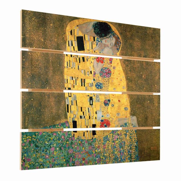Prints Gustav Klimt - The Kiss