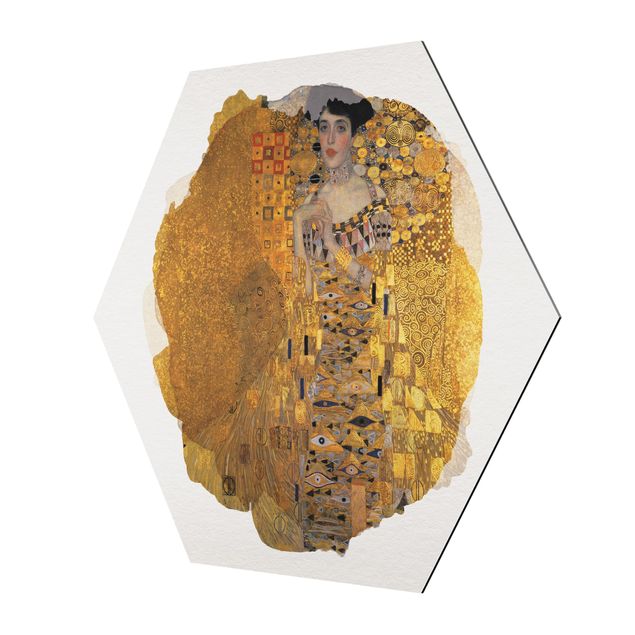 Framed portrait prints WaterColours - Gustav Klimt - Portrait Of Adele Bloch-Bauer I