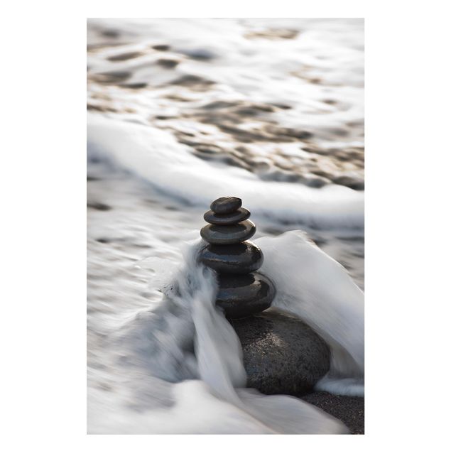 Prints landscape Stone Tower And Wave