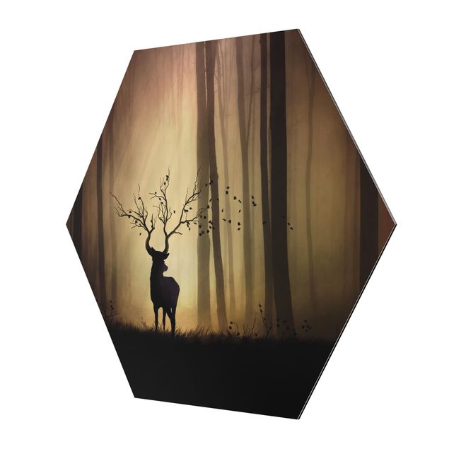 Modern art prints The Lord Of The Forest