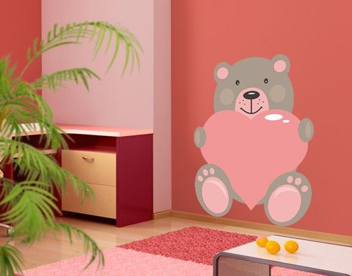 Forest wall decal No.JS63 Bear
