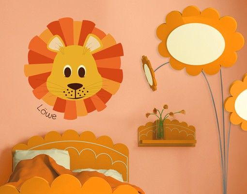 African wall stickers No.FB165 Lion
