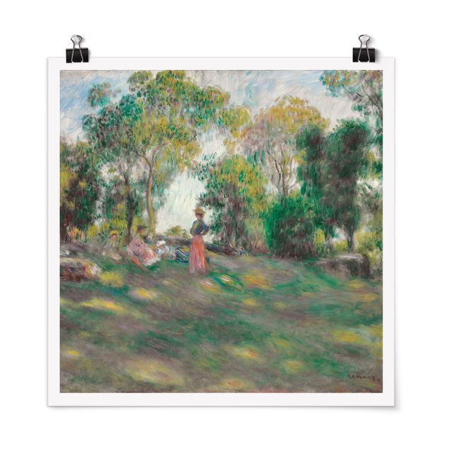 Art styles Auguste Renoir - Landscape With Figures