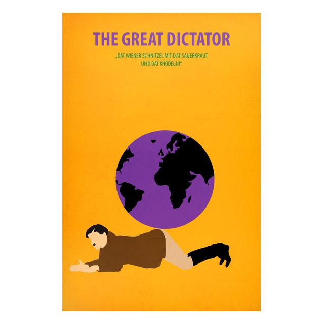 Art prints Film Poster The Great Dictator