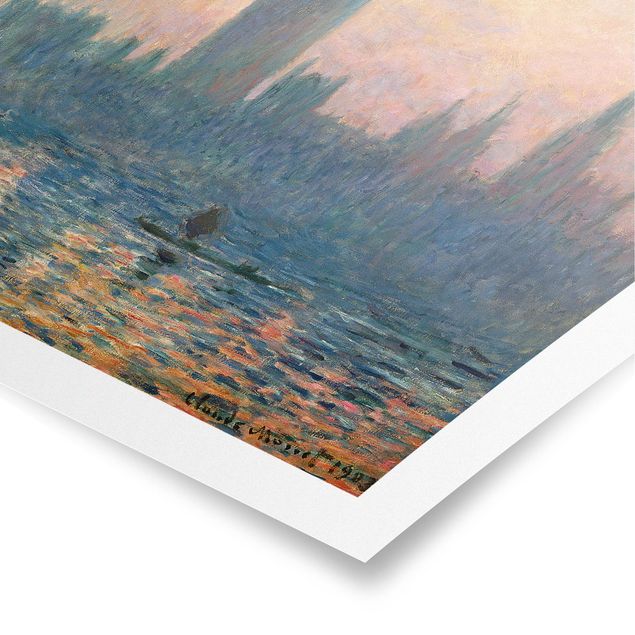 Art styles Claude Monet - London Sunset
