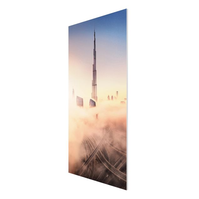 Prints modern Heavenly Dubai Skyline
