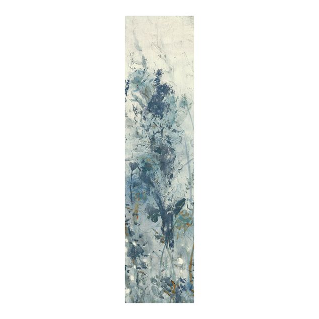 Sliding panel curtains flower Blue Spring Meadow I