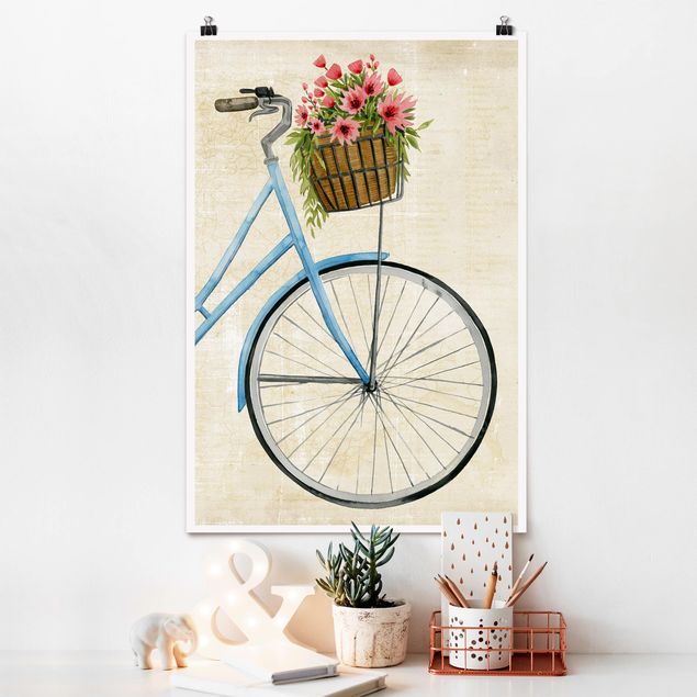 Kitchen Flowers Courier I