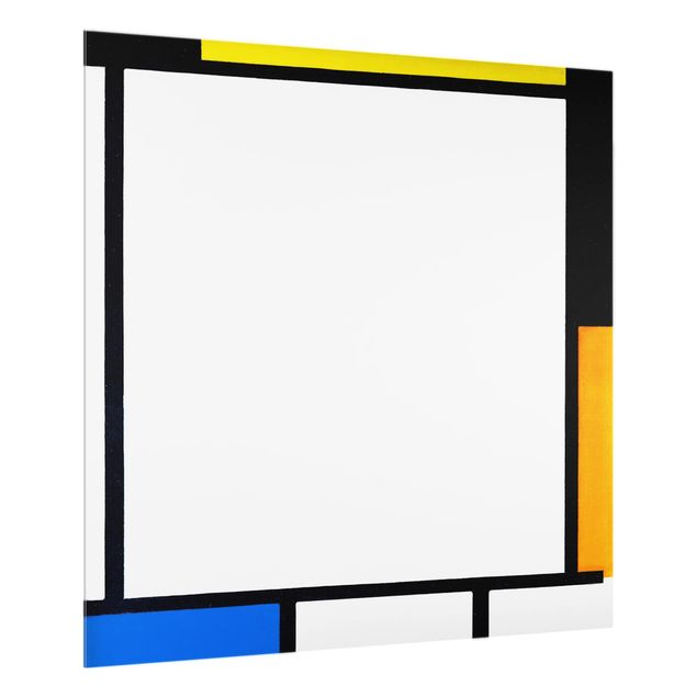 Glass splashback art print Piet Mondrian - Composition II