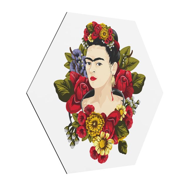 Animal canvas Frida Kahlo - Roses