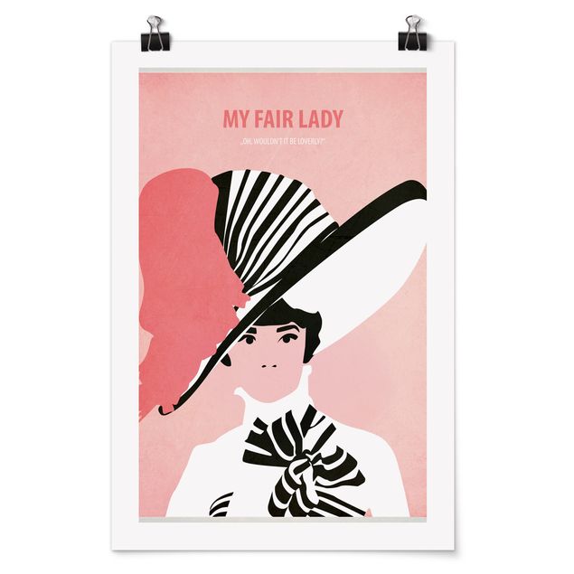 Prints modern Film Poster My Fair Lady