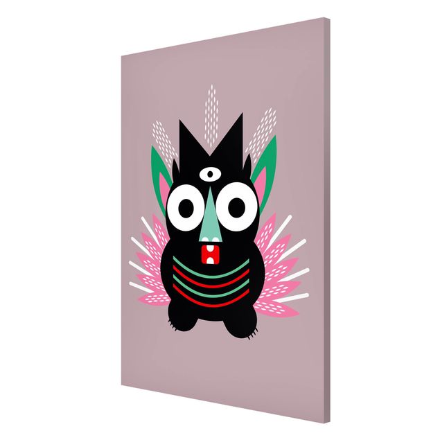 Magnet boards animals Collage Ethno Monster - Claws