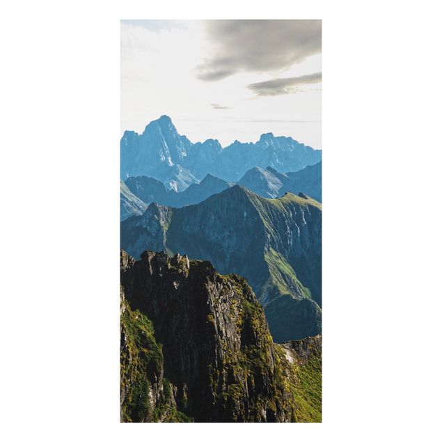 Prints landscape Mountains On The Lofoten