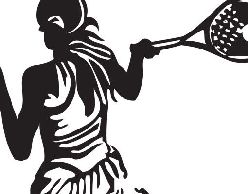 Wall stickers No.UL981 Tennis Player