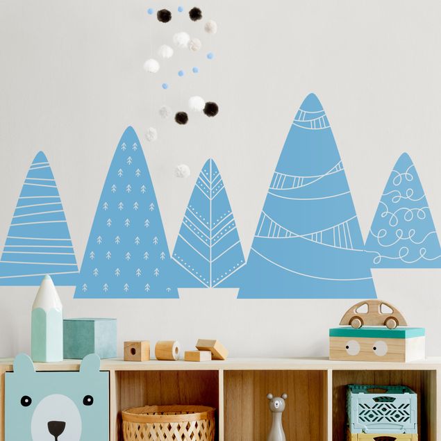 Nursery decoration Mountains With Pattern