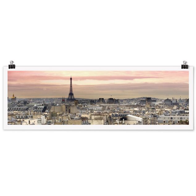 Skyline prints Paris Up Close