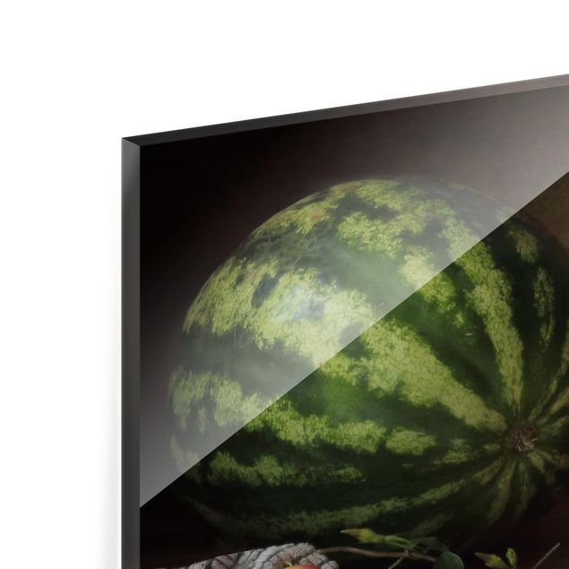 Glass Splashback - Still Life With Melon - Landscape 2:3