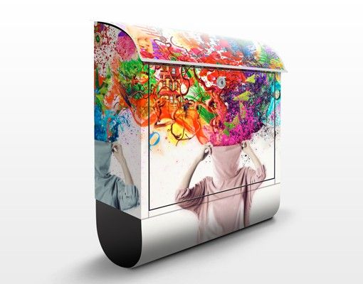 Letterboxes multicoloured Brain Explosions