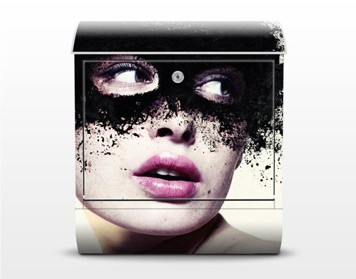Letterboxes The girl with the black mask