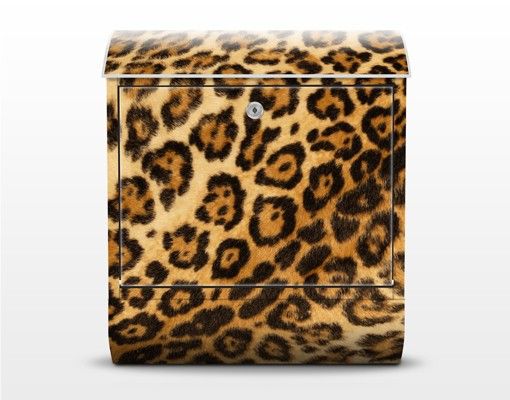 Letterboxes brown Jaguar Skin