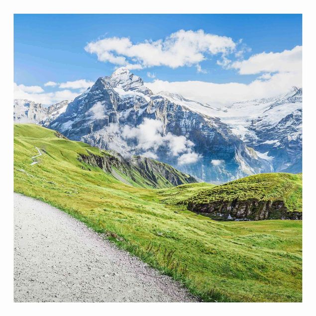 Landscape canvas prints Grindelwald Panorama