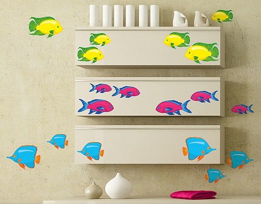 Kitchen No.RY29 Shoal Of Colourful Fish