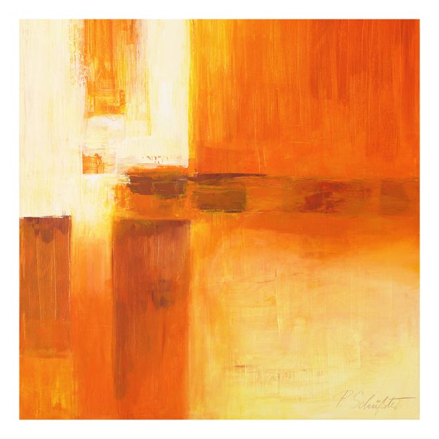 Petra Schüssler Petra Schüßler - Composition In Orange And Brown 01