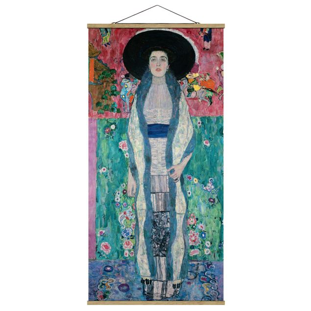 Canvas art Gustav Klimt - Portrait Adele Bloch-Bauer II