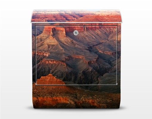 Letterboxes orange Grand Canyon After Sunset