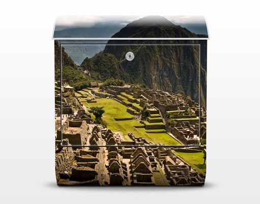 Letterboxes green Machu Picchu