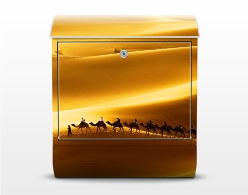 Yellow letter box Golden Dunes