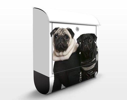 Letterboxes animals Pug Fashion