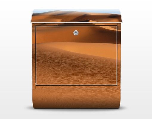 Letterboxes orange Desert Dunes