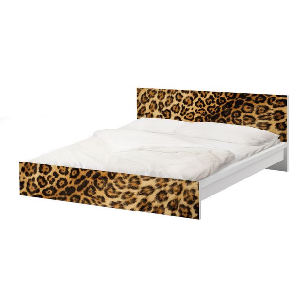 Adhesive film for furniture IKEA - Malm bed 140x200cm - Jaguar Skin