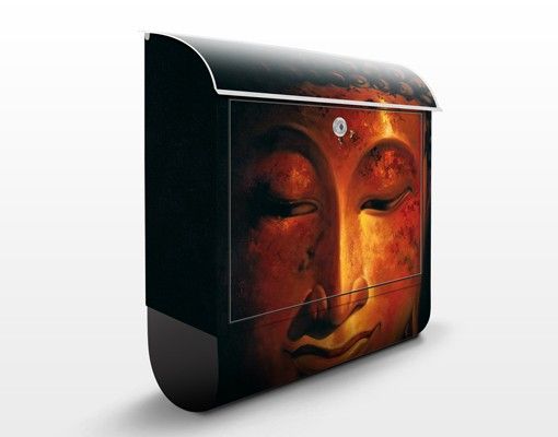 Letterboxes brown Madras Buddha