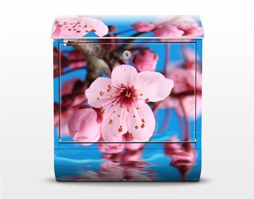 Letterboxes pink Cherry Blossom