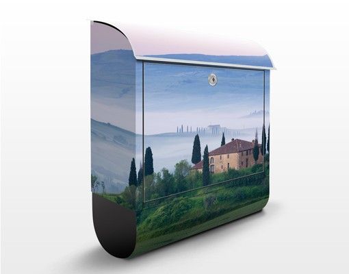 Letterboxes landscape Sunrise In Tuscany